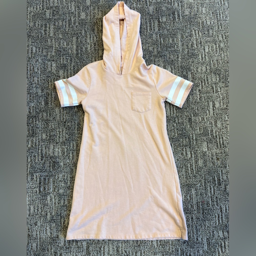 Casual Hooded Athletic Dress